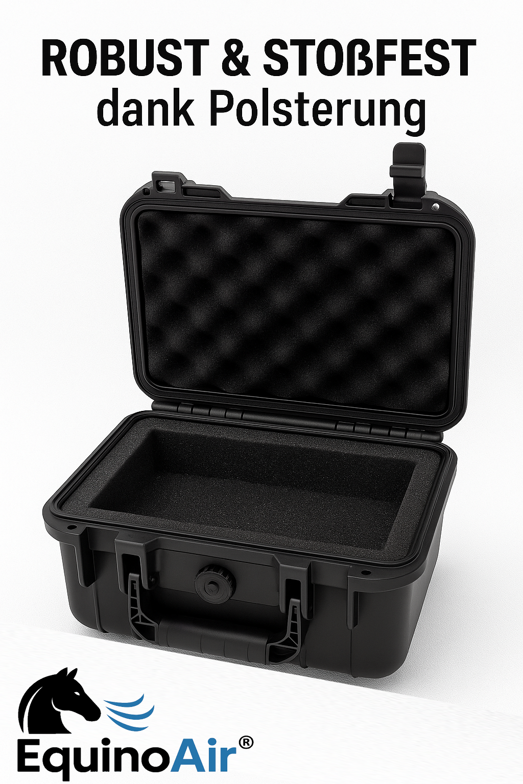 EquinoAir Transportbox Transportkoffer Aufbewahrungsbox - robust & stoßfest